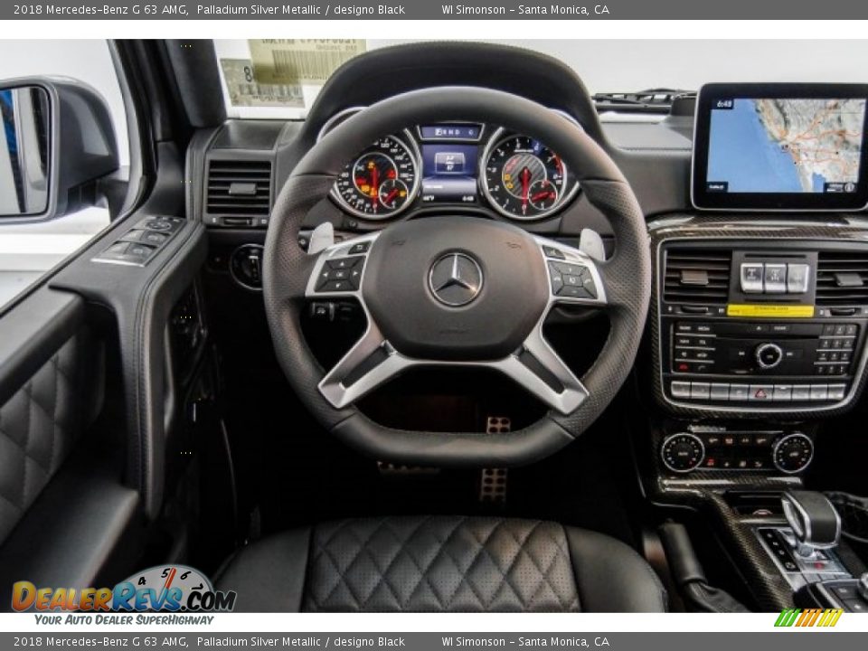 2018 Mercedes-Benz G 63 AMG Steering Wheel Photo #4