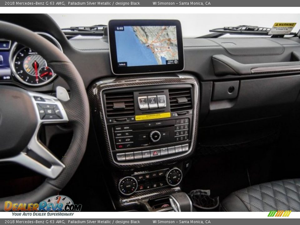 Controls of 2018 Mercedes-Benz G 63 AMG Photo #5