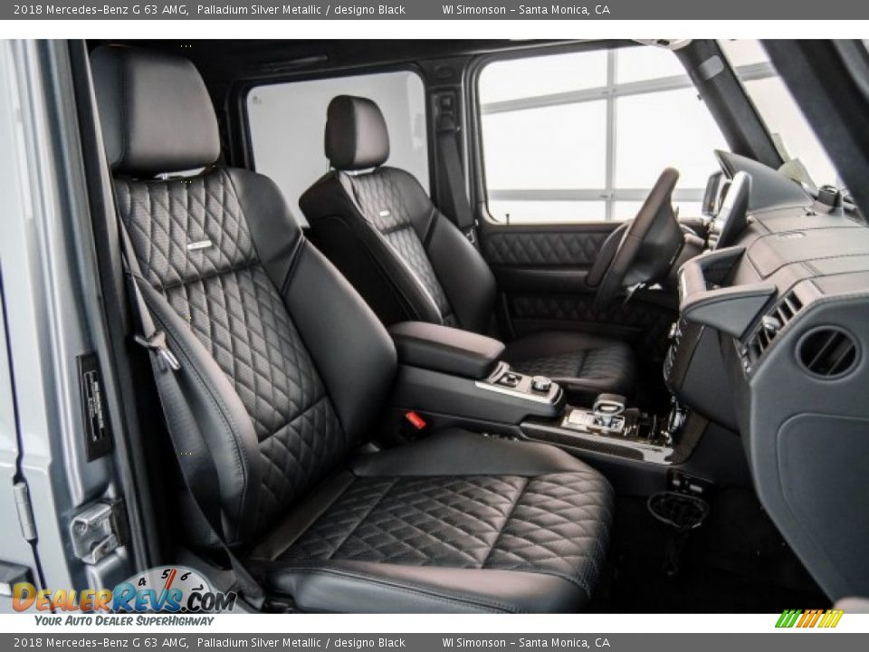 Front Seat of 2018 Mercedes-Benz G 63 AMG Photo #6