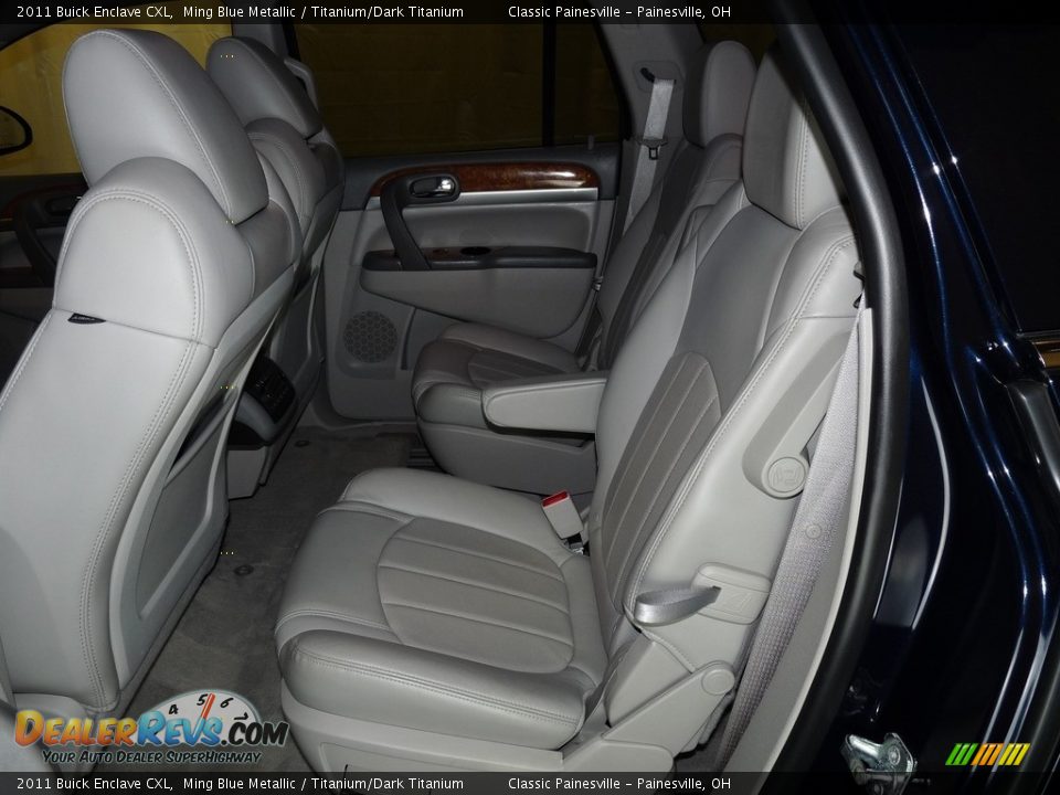 2011 Buick Enclave CXL Ming Blue Metallic / Titanium/Dark Titanium Photo #9