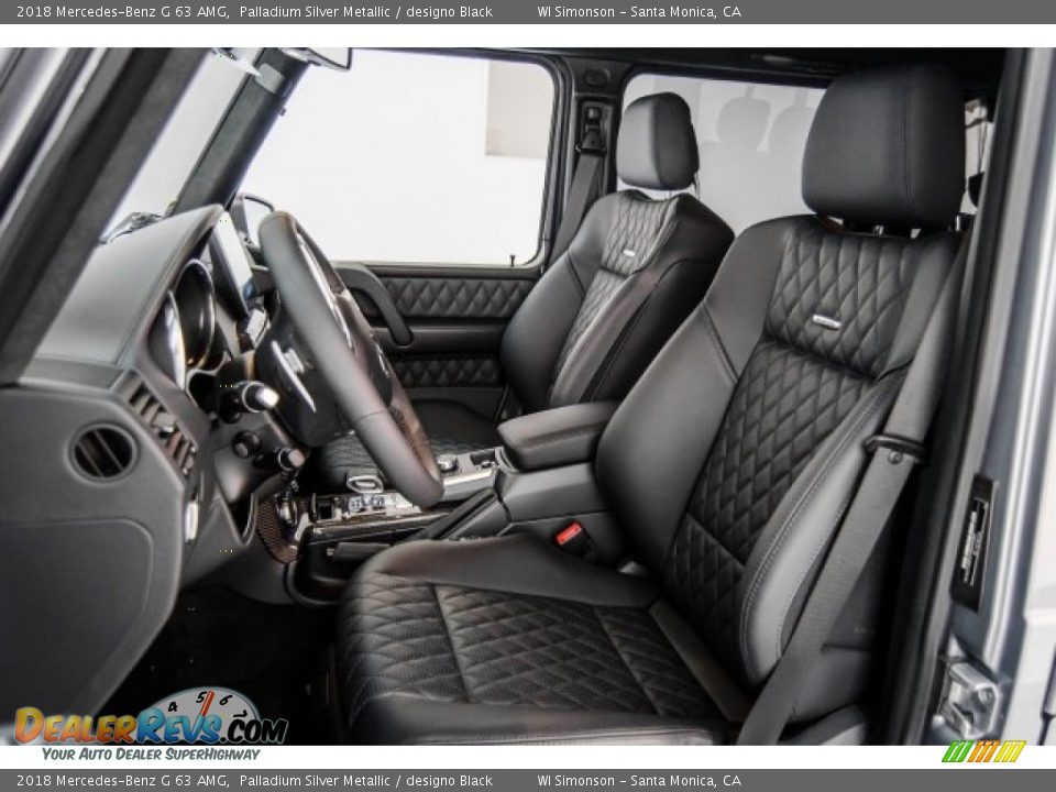designo Black Interior - 2018 Mercedes-Benz G 63 AMG Photo #13