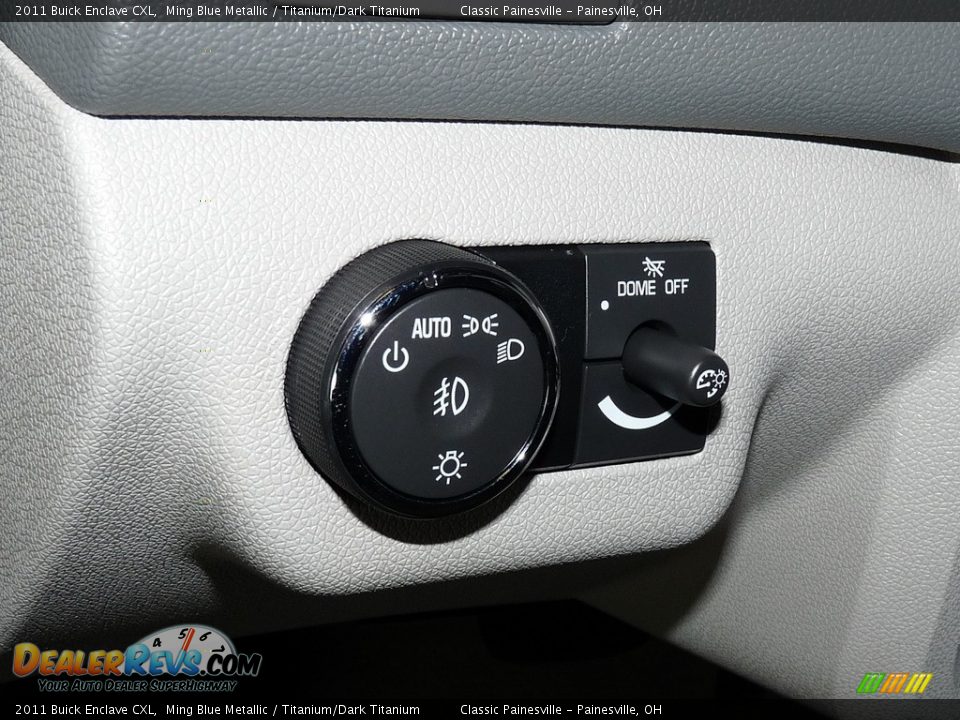 2011 Buick Enclave CXL Ming Blue Metallic / Titanium/Dark Titanium Photo #13