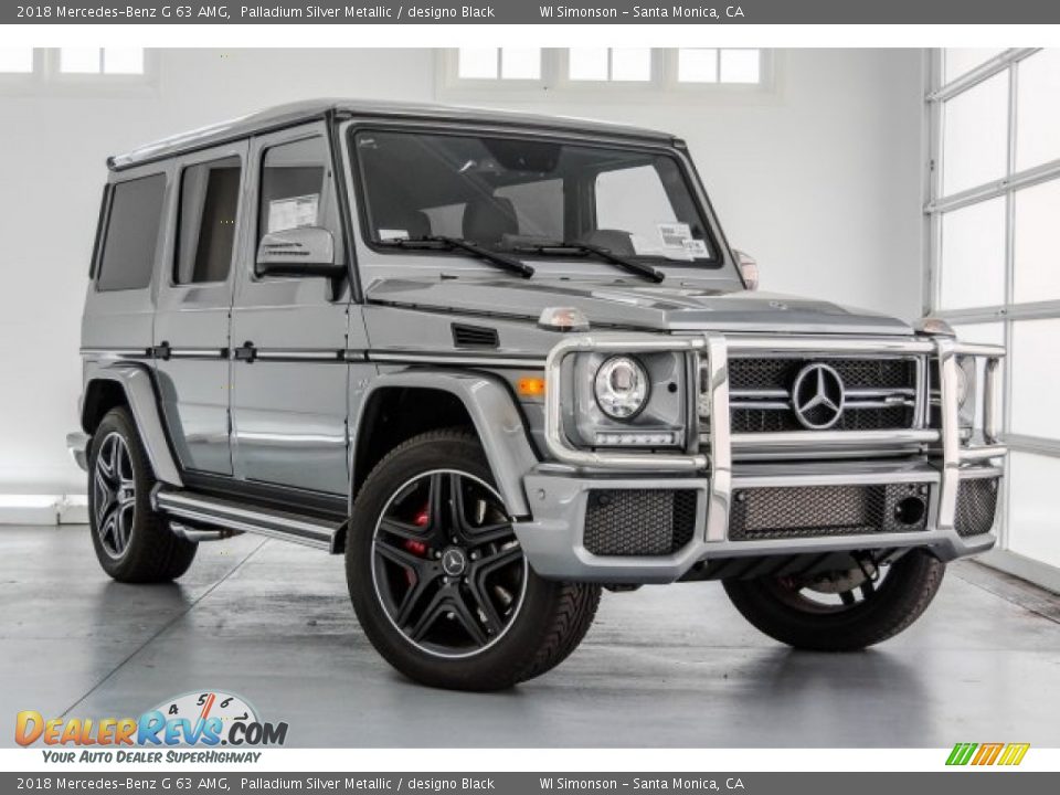 Front 3/4 View of 2018 Mercedes-Benz G 63 AMG Photo #15