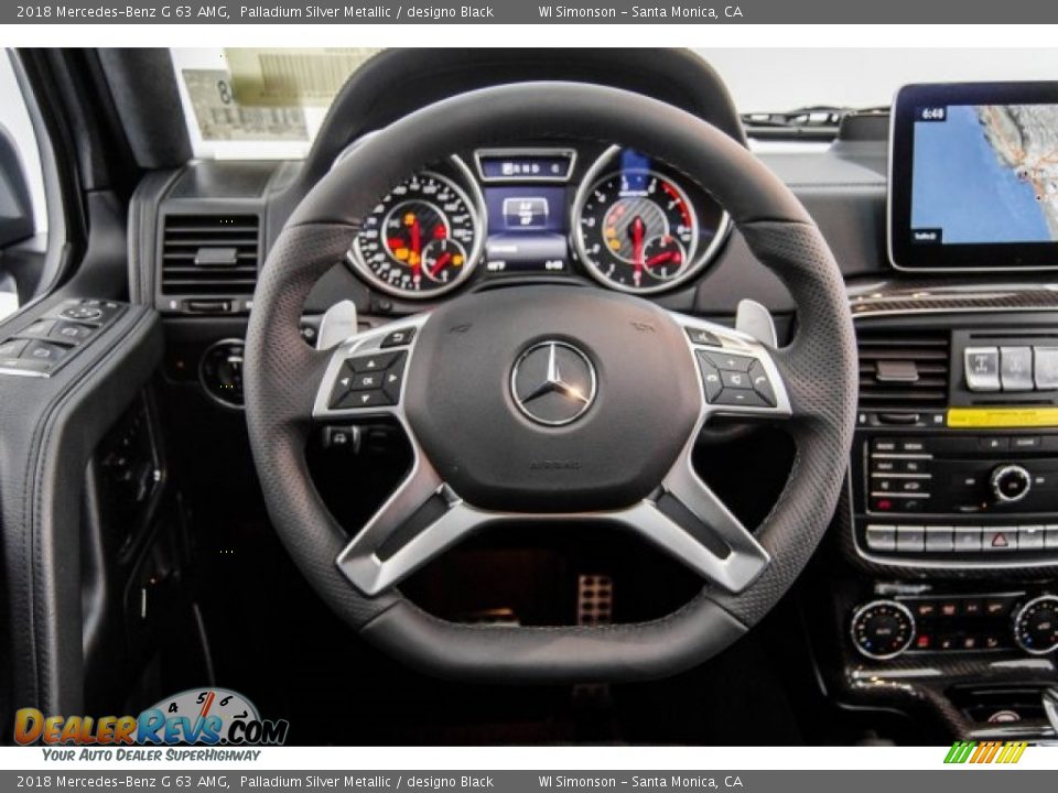 2018 Mercedes-Benz G 63 AMG Steering Wheel Photo #18