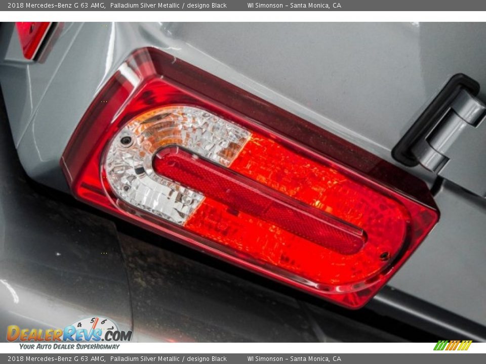 2018 Mercedes-Benz G 63 AMG Palladium Silver Metallic / designo Black Photo #28