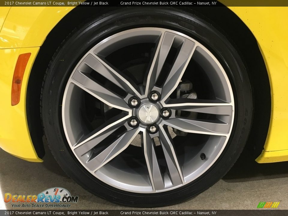 2017 Chevrolet Camaro LT Coupe Bright Yellow / Jet Black Photo #9