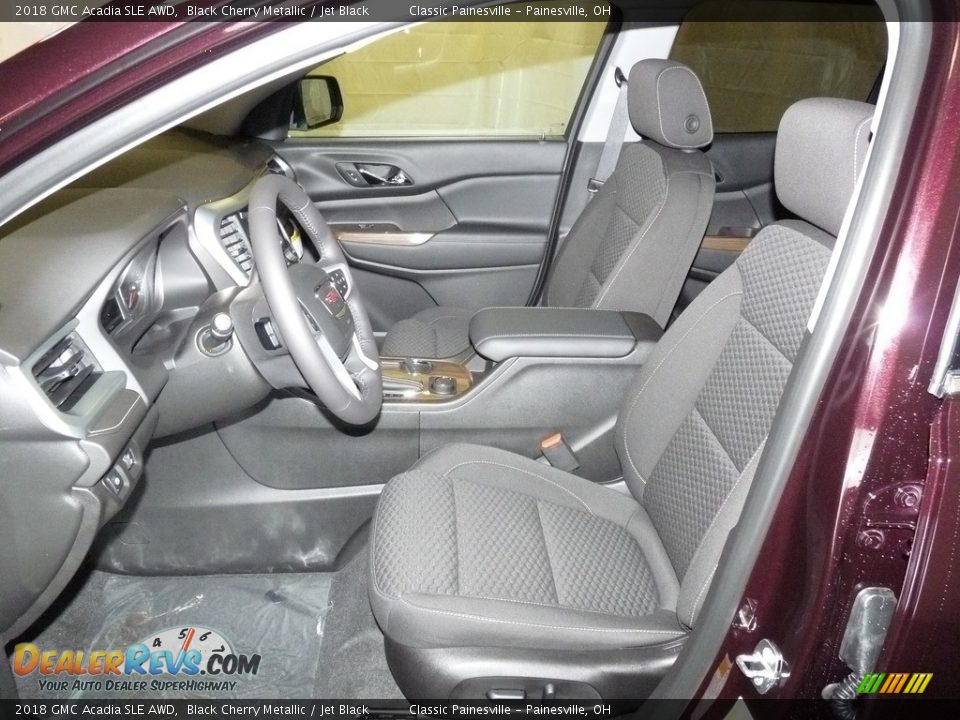 2018 GMC Acadia SLE AWD Black Cherry Metallic / Jet Black Photo #6