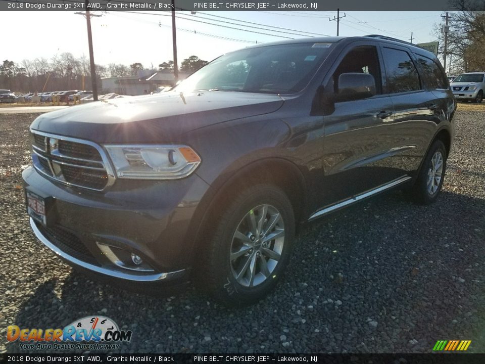 2018 Dodge Durango SXT AWD Granite Metallic / Black Photo #2