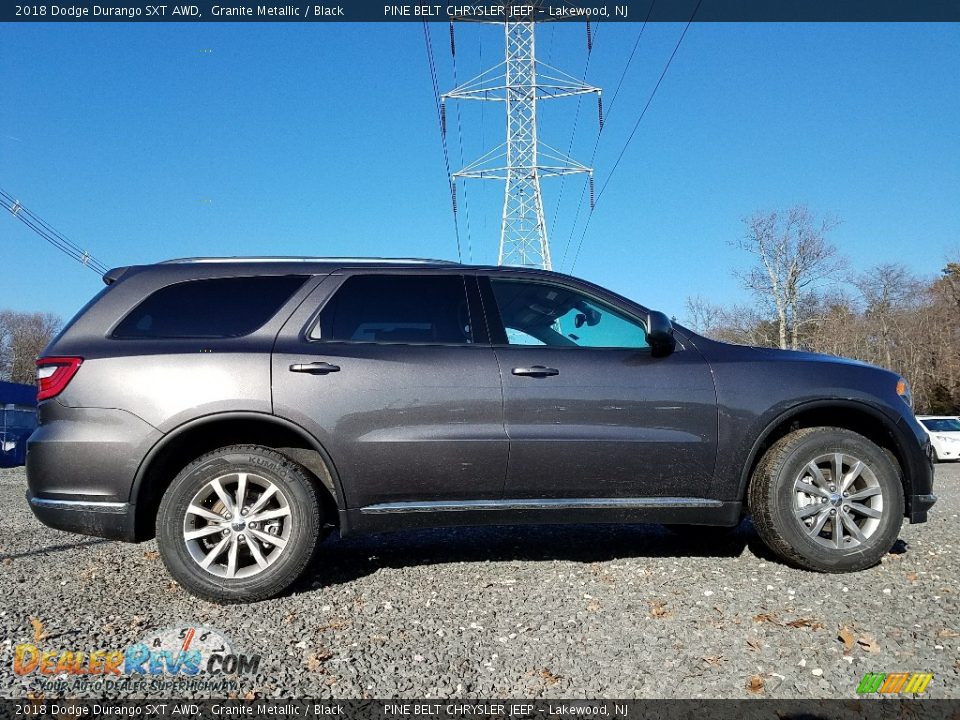 2018 Dodge Durango SXT AWD Granite Metallic / Black Photo #6