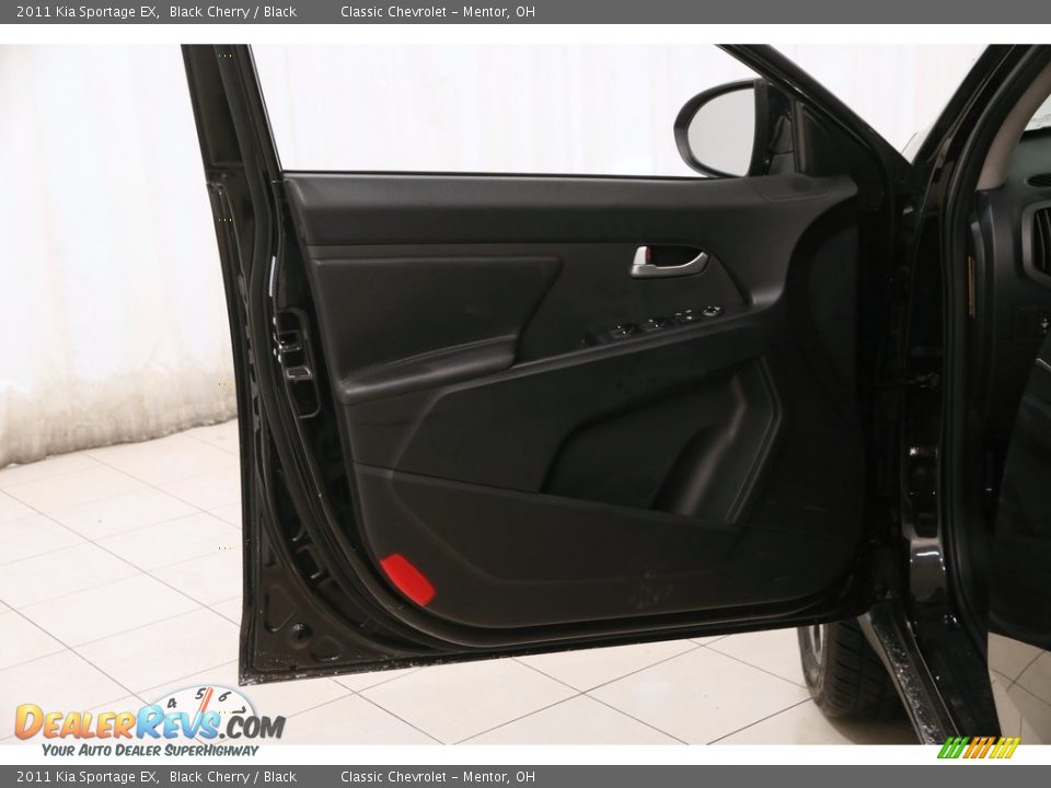 2011 Kia Sportage EX Black Cherry / Black Photo #4