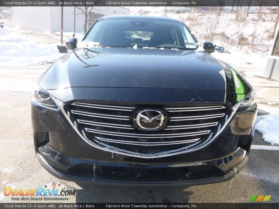 2018 Mazda CX-9 Sport AWD Jet Black Mica / Black Photo #4