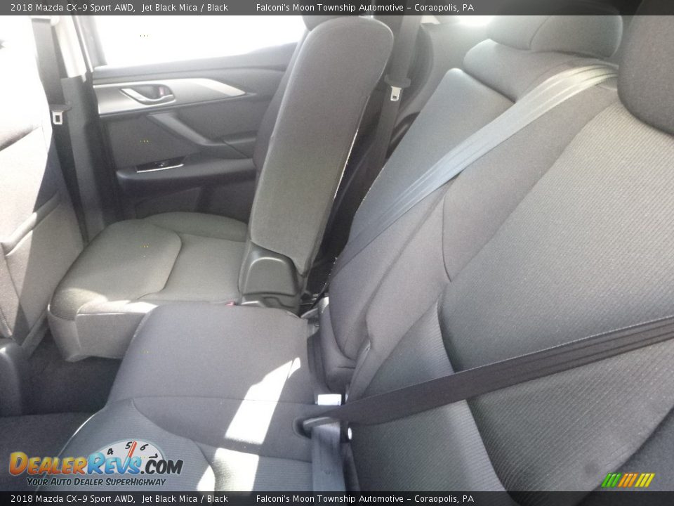 2018 Mazda CX-9 Sport AWD Jet Black Mica / Black Photo #8
