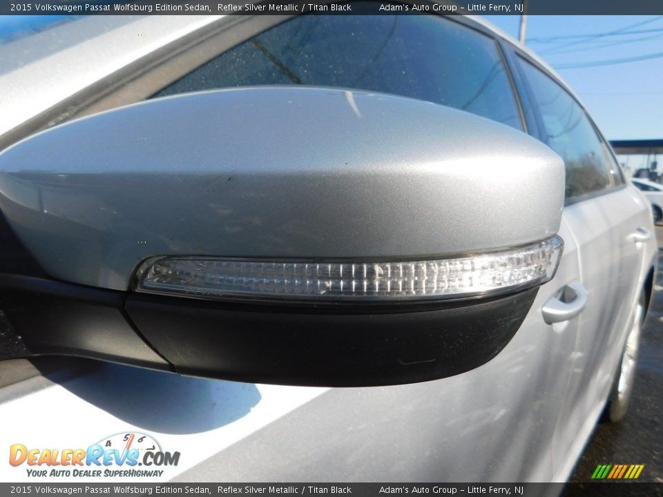 2015 Volkswagen Passat Wolfsburg Edition Sedan Reflex Silver Metallic / Titan Black Photo #8