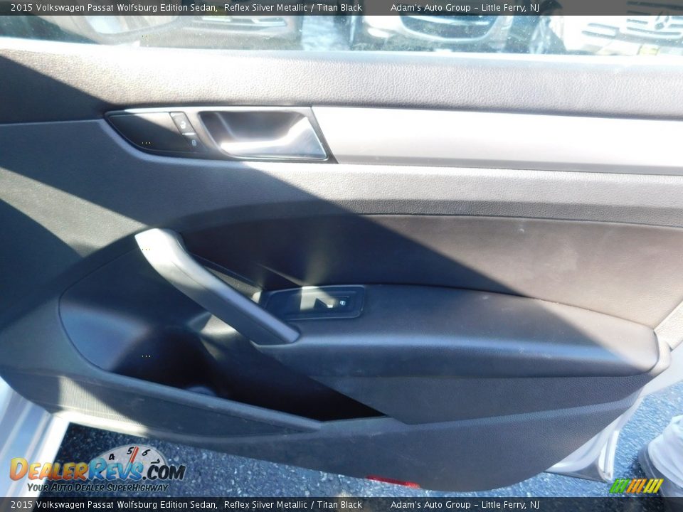 2015 Volkswagen Passat Wolfsburg Edition Sedan Reflex Silver Metallic / Titan Black Photo #14