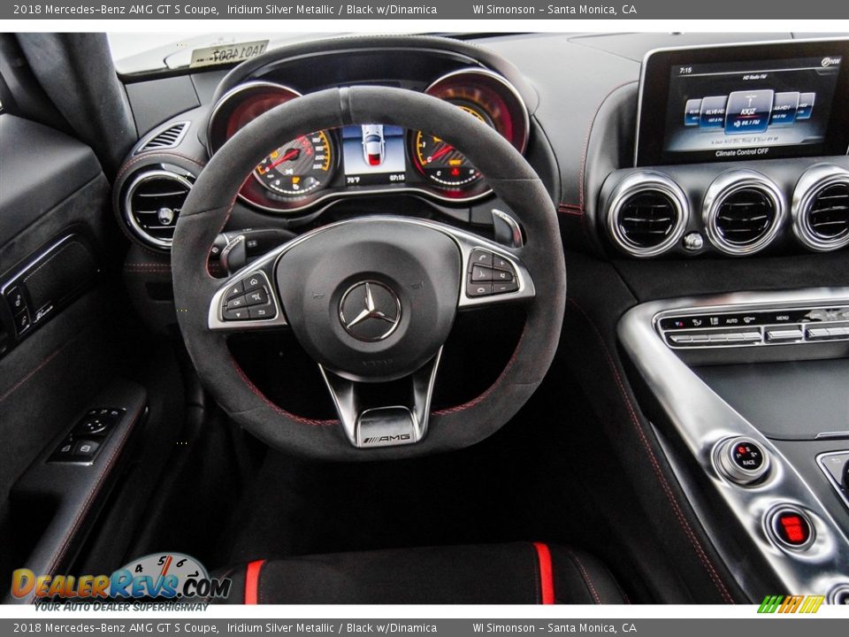 Controls of 2018 Mercedes-Benz AMG GT S Coupe Photo #4