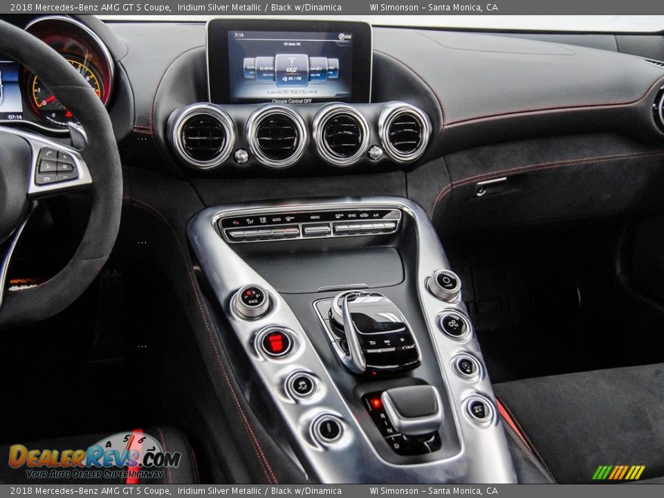 Controls of 2018 Mercedes-Benz AMG GT S Coupe Photo #5