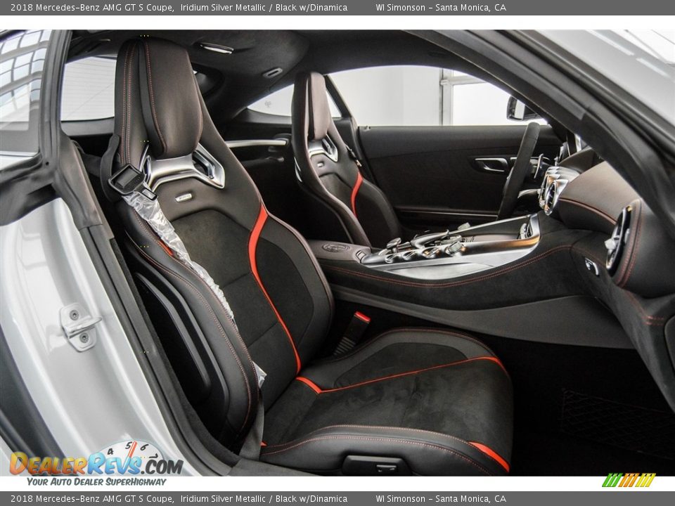 Front Seat of 2018 Mercedes-Benz AMG GT S Coupe Photo #6