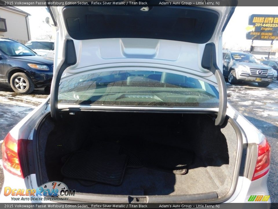 2015 Volkswagen Passat Wolfsburg Edition Sedan Reflex Silver Metallic / Titan Black Photo #33