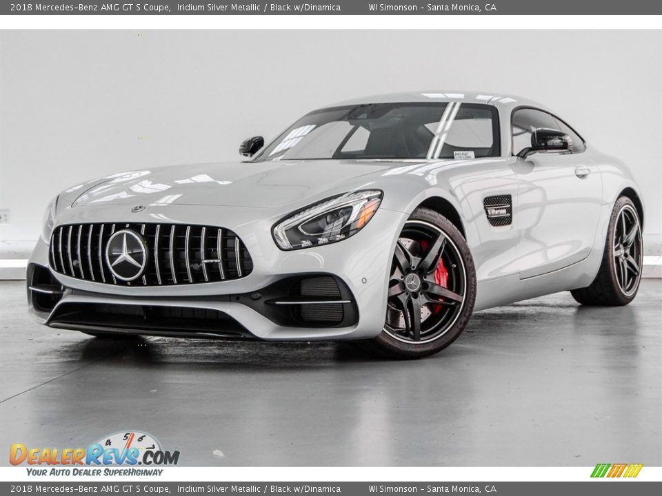 Iridium Silver Metallic 2018 Mercedes-Benz AMG GT S Coupe Photo #17