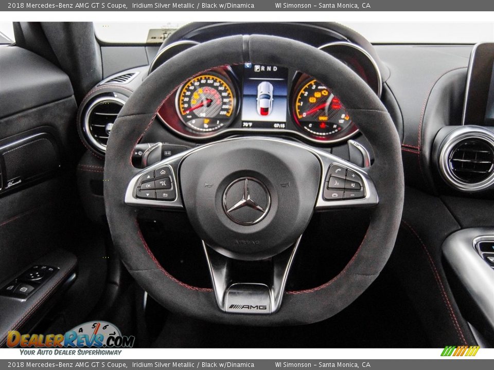 2018 Mercedes-Benz AMG GT S Coupe Steering Wheel Photo #19