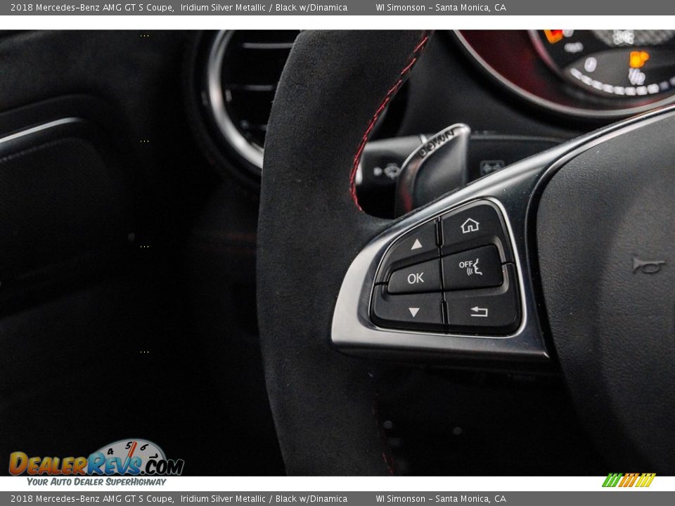 Controls of 2018 Mercedes-Benz AMG GT S Coupe Photo #20