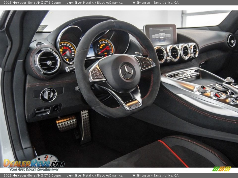 Dashboard of 2018 Mercedes-Benz AMG GT S Coupe Photo #26