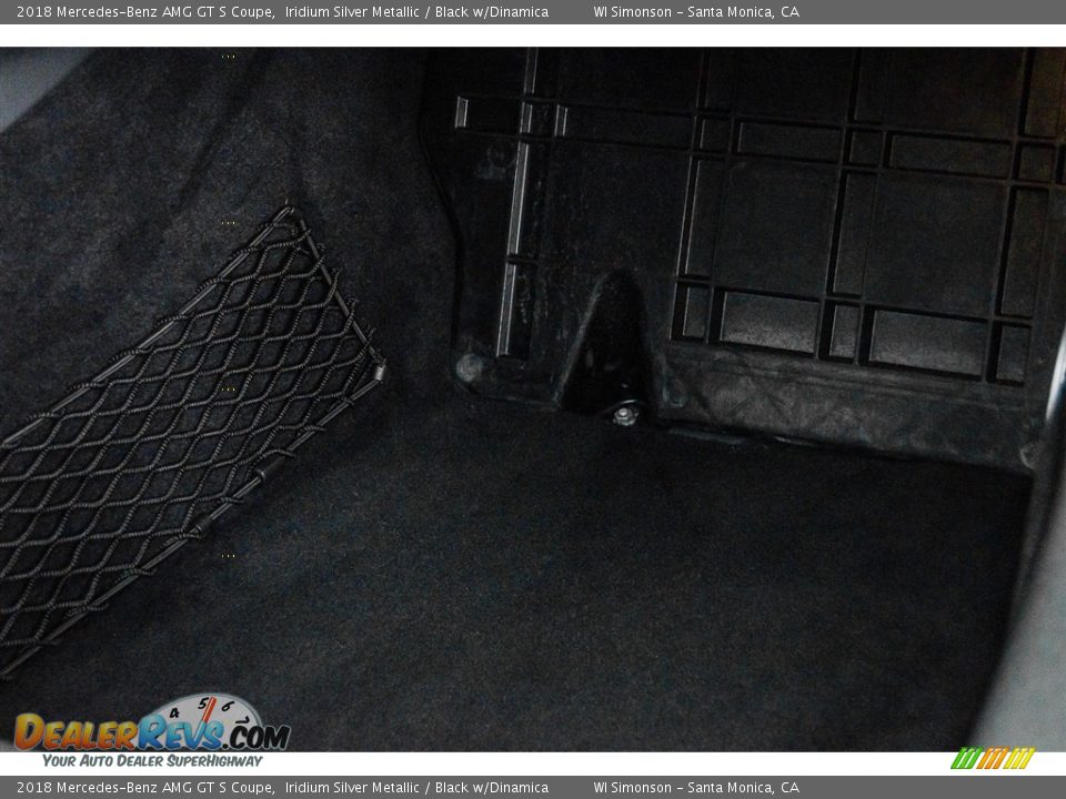 2018 Mercedes-Benz AMG GT S Coupe Iridium Silver Metallic / Black w/Dinamica Photo #32