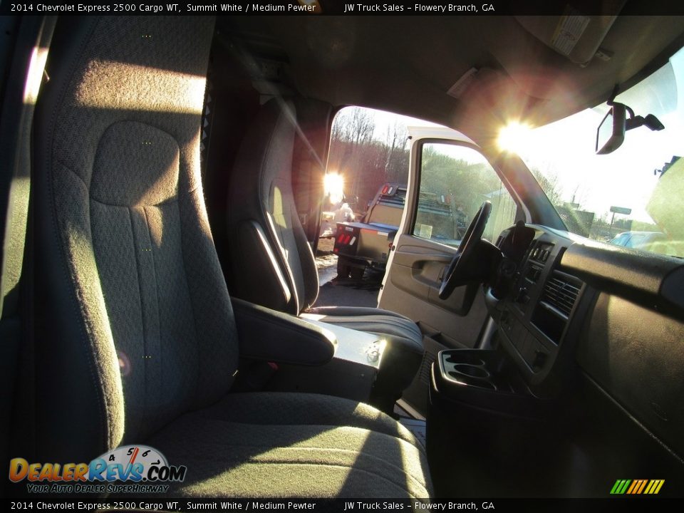 2014 Chevrolet Express 2500 Cargo WT Summit White / Medium Pewter Photo #31
