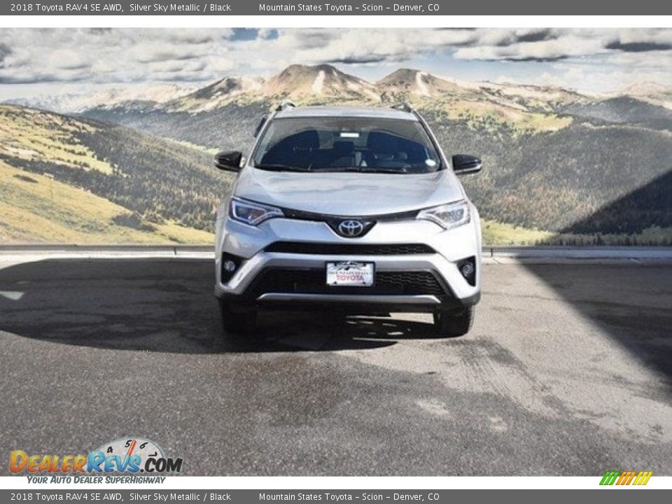 2018 Toyota RAV4 SE AWD Silver Sky Metallic / Black Photo #2