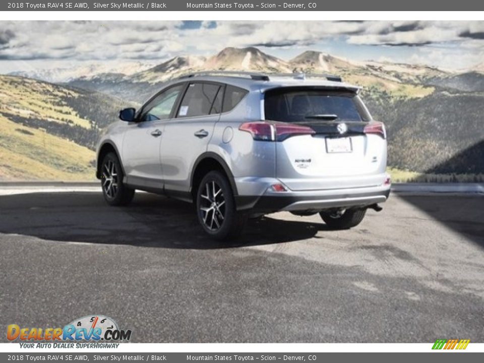 2018 Toyota RAV4 SE AWD Silver Sky Metallic / Black Photo #3