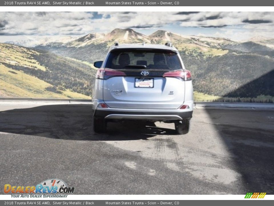 2018 Toyota RAV4 SE AWD Silver Sky Metallic / Black Photo #4