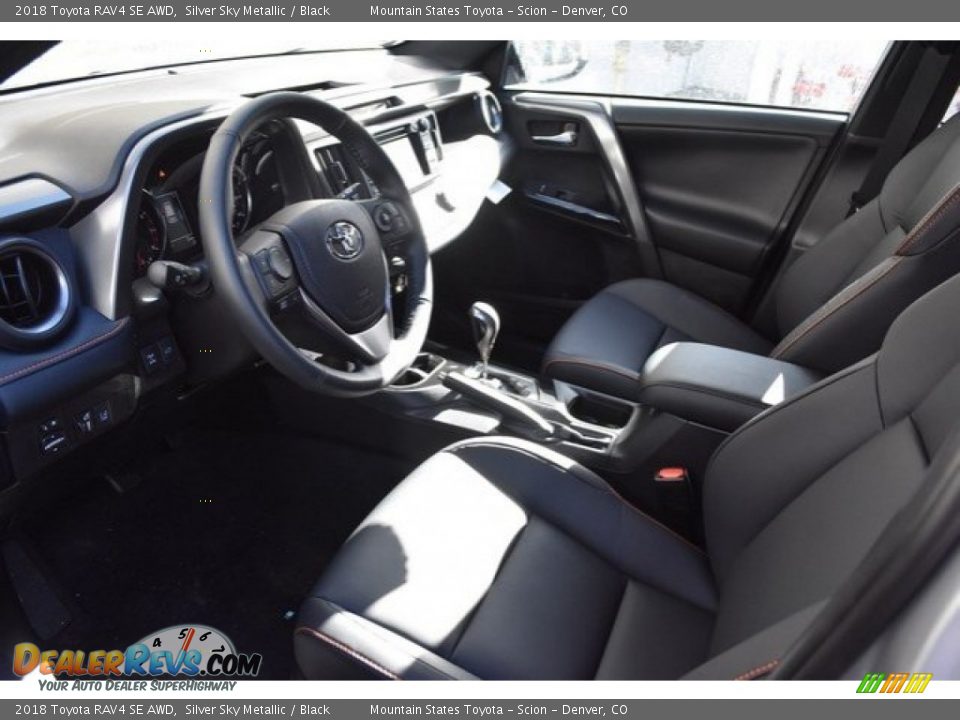 2018 Toyota RAV4 SE AWD Silver Sky Metallic / Black Photo #5