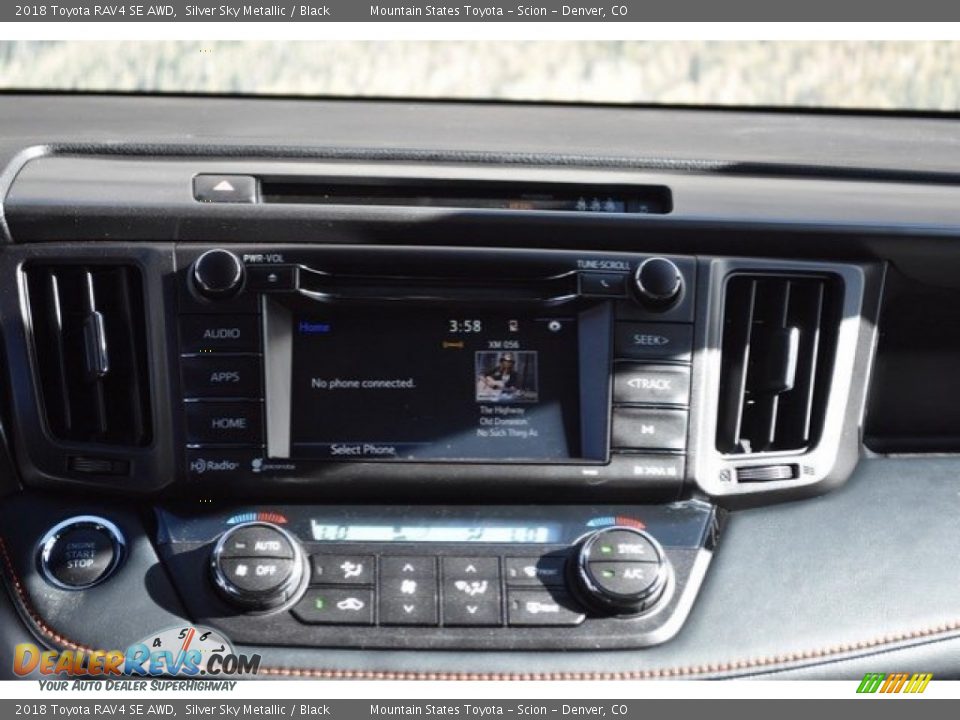 2018 Toyota RAV4 SE AWD Silver Sky Metallic / Black Photo #6