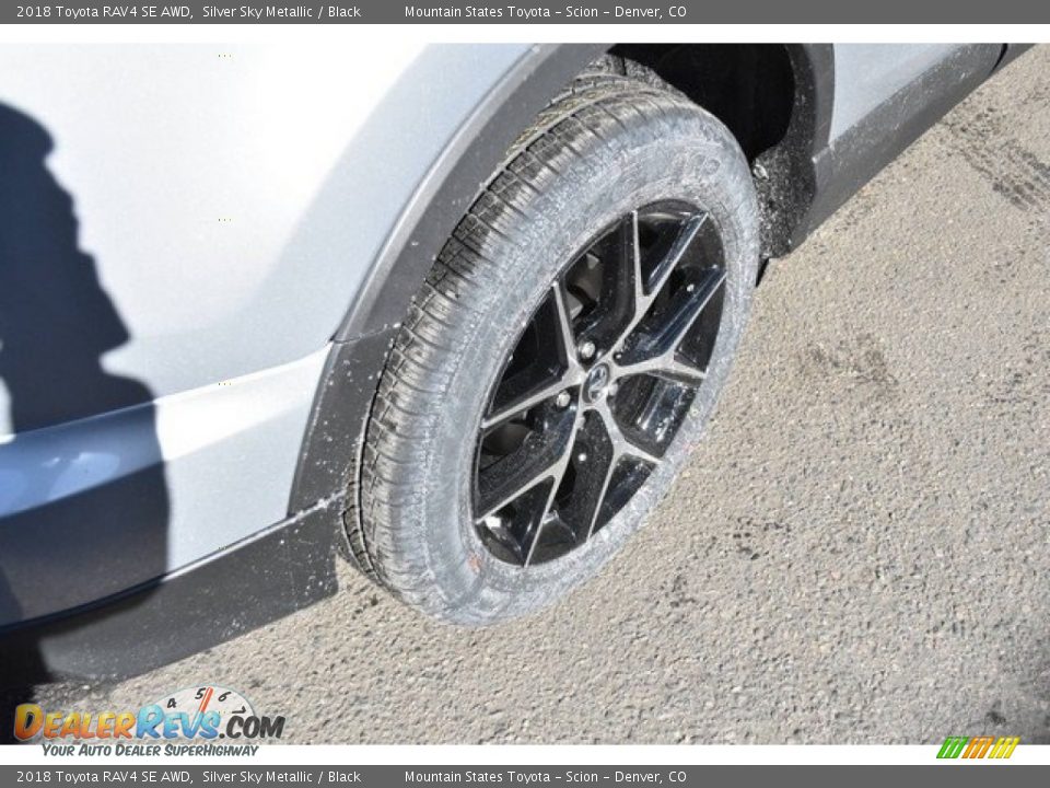 2018 Toyota RAV4 SE AWD Silver Sky Metallic / Black Photo #9