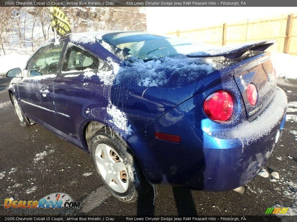 2006 Chevrolet Cobalt LS Coupe Arrival Blue Metallic / Gray Photo #9