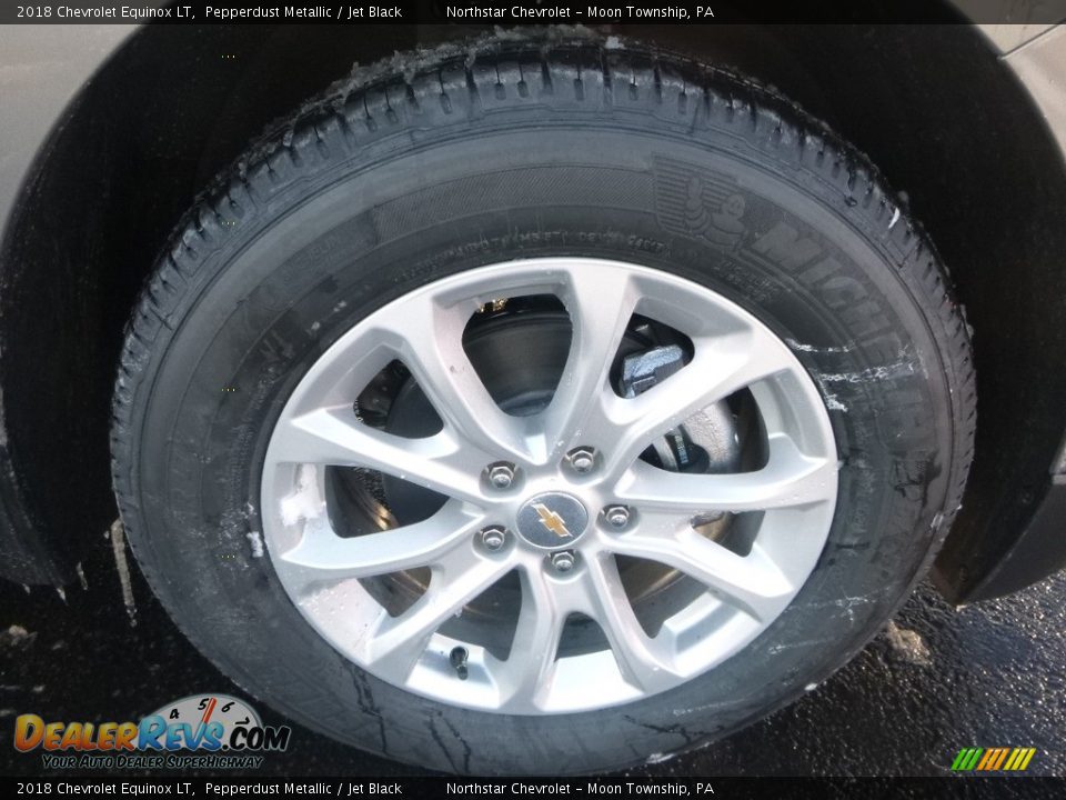 2018 Chevrolet Equinox LT Pepperdust Metallic / Jet Black Photo #8