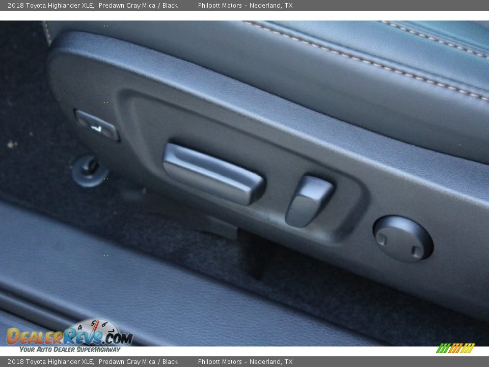2018 Toyota Highlander XLE Predawn Gray Mica / Black Photo #9