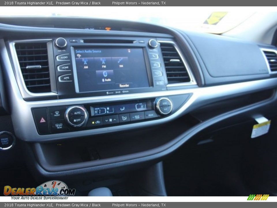 2018 Toyota Highlander XLE Predawn Gray Mica / Black Photo #12