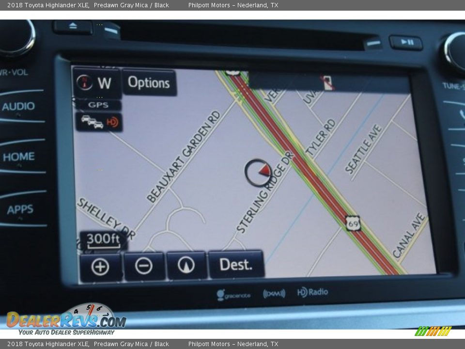 2018 Toyota Highlander XLE Predawn Gray Mica / Black Photo #16