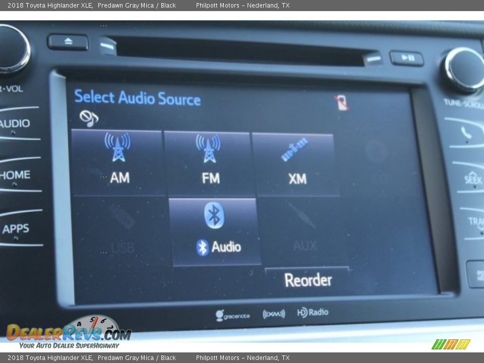 2018 Toyota Highlander XLE Predawn Gray Mica / Black Photo #18