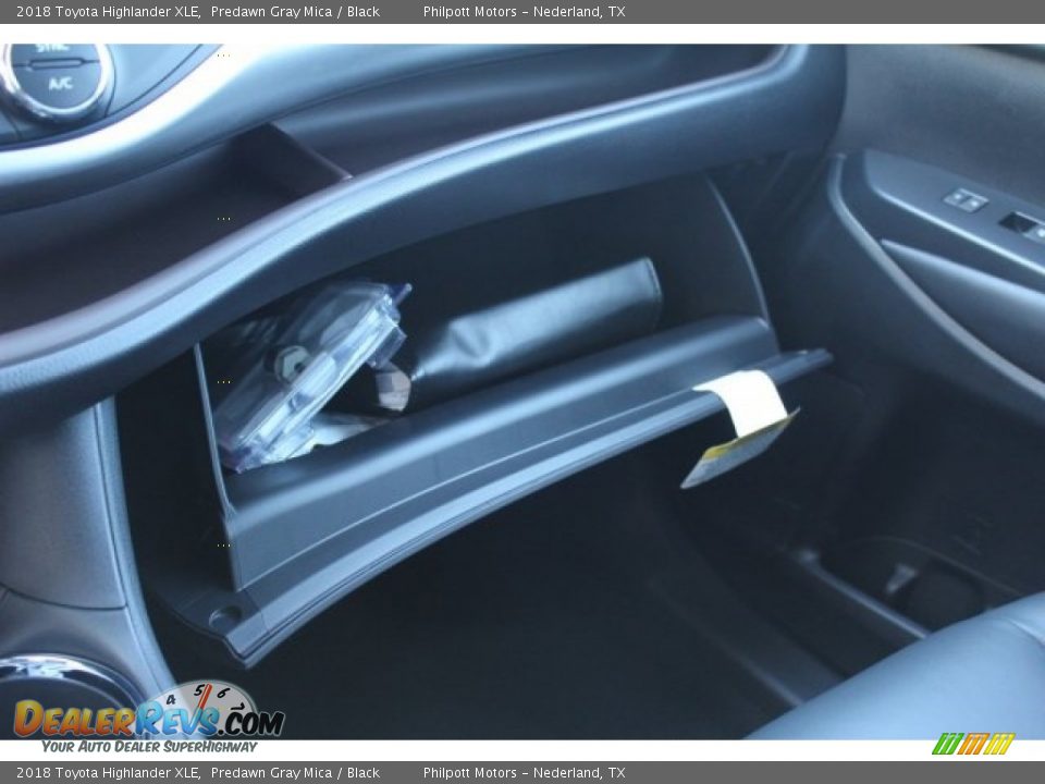 2018 Toyota Highlander XLE Predawn Gray Mica / Black Photo #19