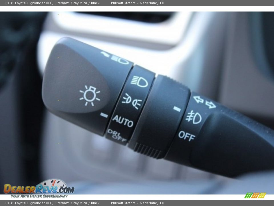 2018 Toyota Highlander XLE Predawn Gray Mica / Black Photo #22