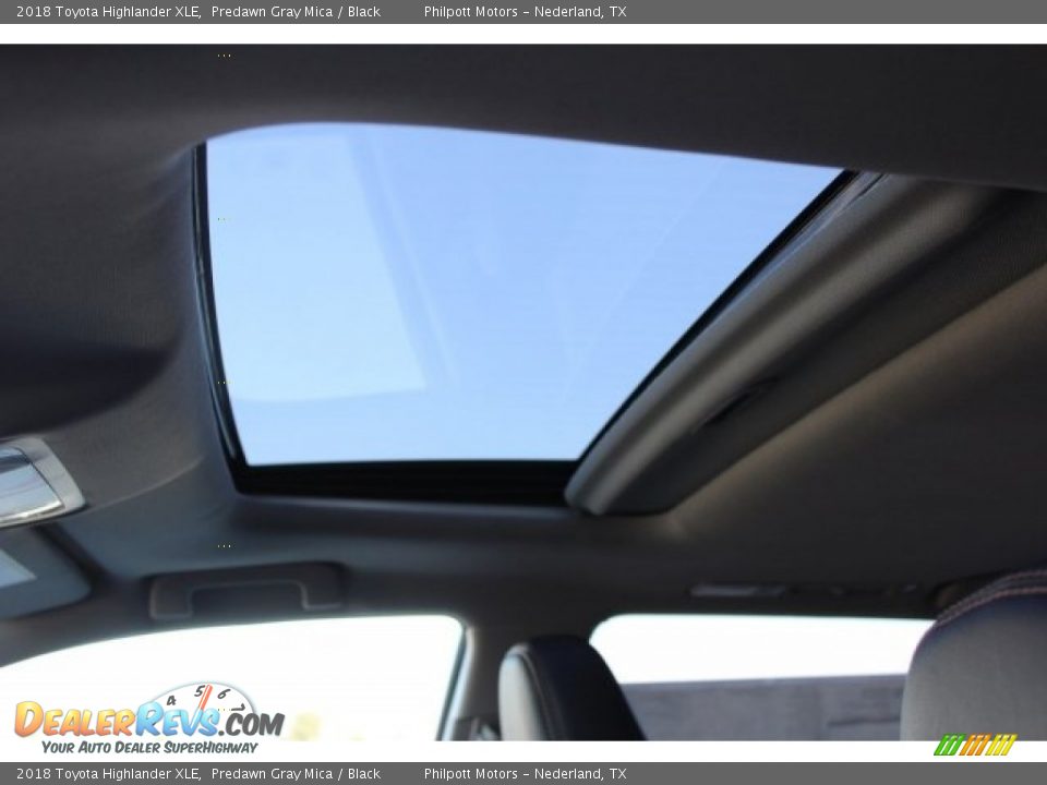 2018 Toyota Highlander XLE Predawn Gray Mica / Black Photo #23