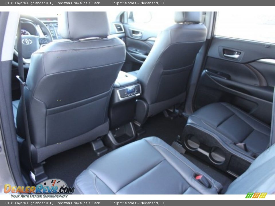 2018 Toyota Highlander XLE Predawn Gray Mica / Black Photo #25