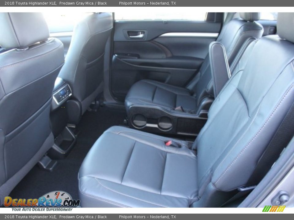 2018 Toyota Highlander XLE Predawn Gray Mica / Black Photo #26