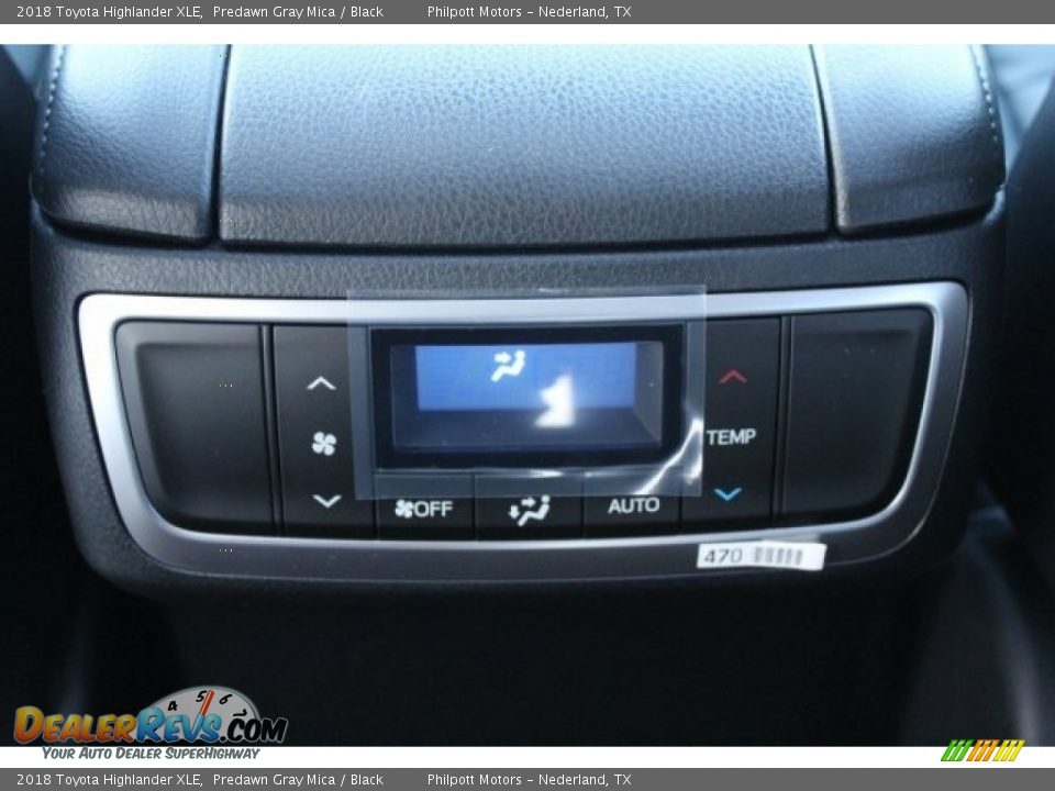 2018 Toyota Highlander XLE Predawn Gray Mica / Black Photo #27