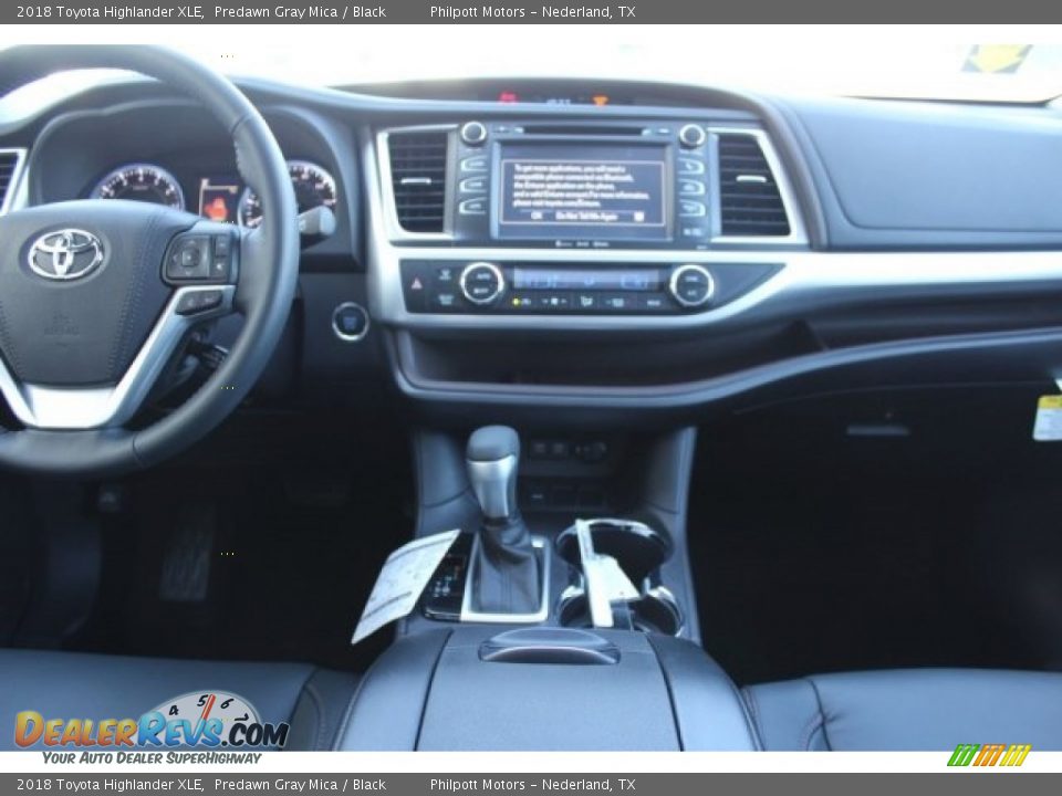 2018 Toyota Highlander XLE Predawn Gray Mica / Black Photo #28