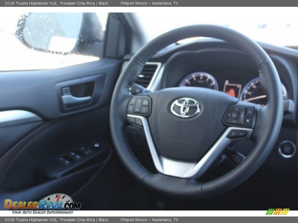 2018 Toyota Highlander XLE Predawn Gray Mica / Black Photo #29