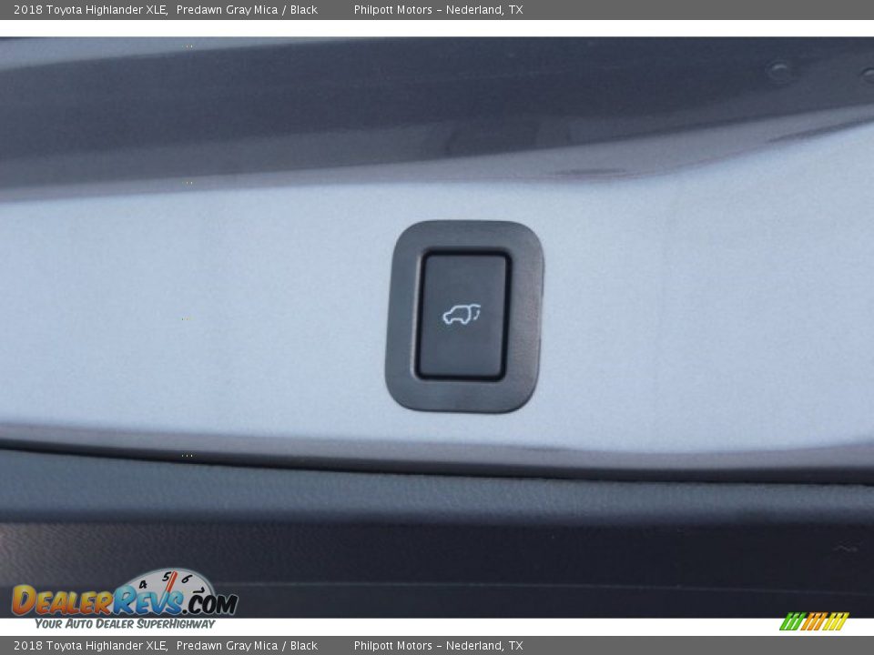 2018 Toyota Highlander XLE Predawn Gray Mica / Black Photo #31