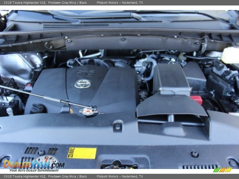 2018 Toyota Highlander XLE Predawn Gray Mica / Black Photo #32